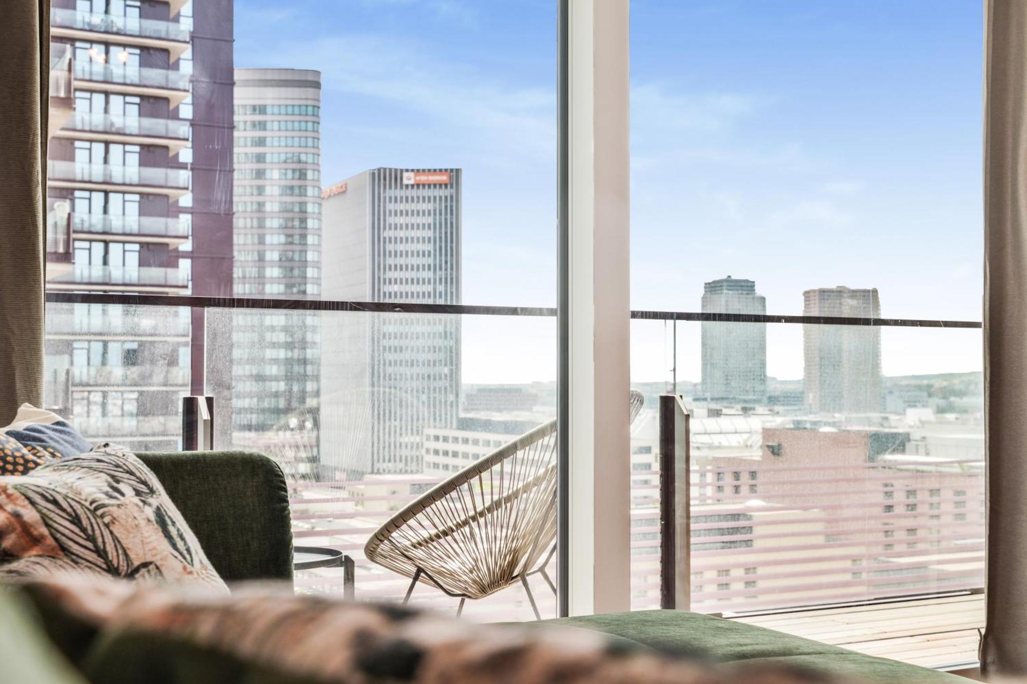 Vienna Sky Apartment I Rooftop Pool I Netflix Ngoại thất bức ảnh